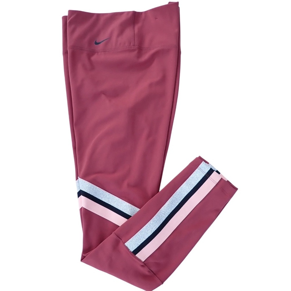 Nike Sportwear One Icon Clash 7/8 Leggings Pants Cedar BV5362-661 Womens Size M